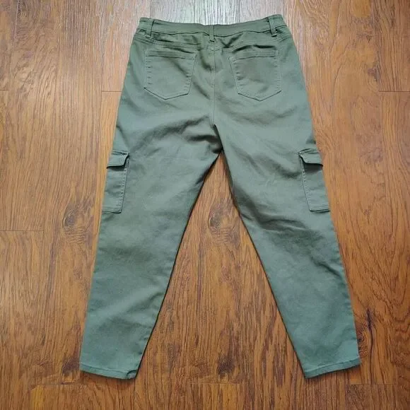 Bleu skinny cargo pants - Picture 2 of 5
